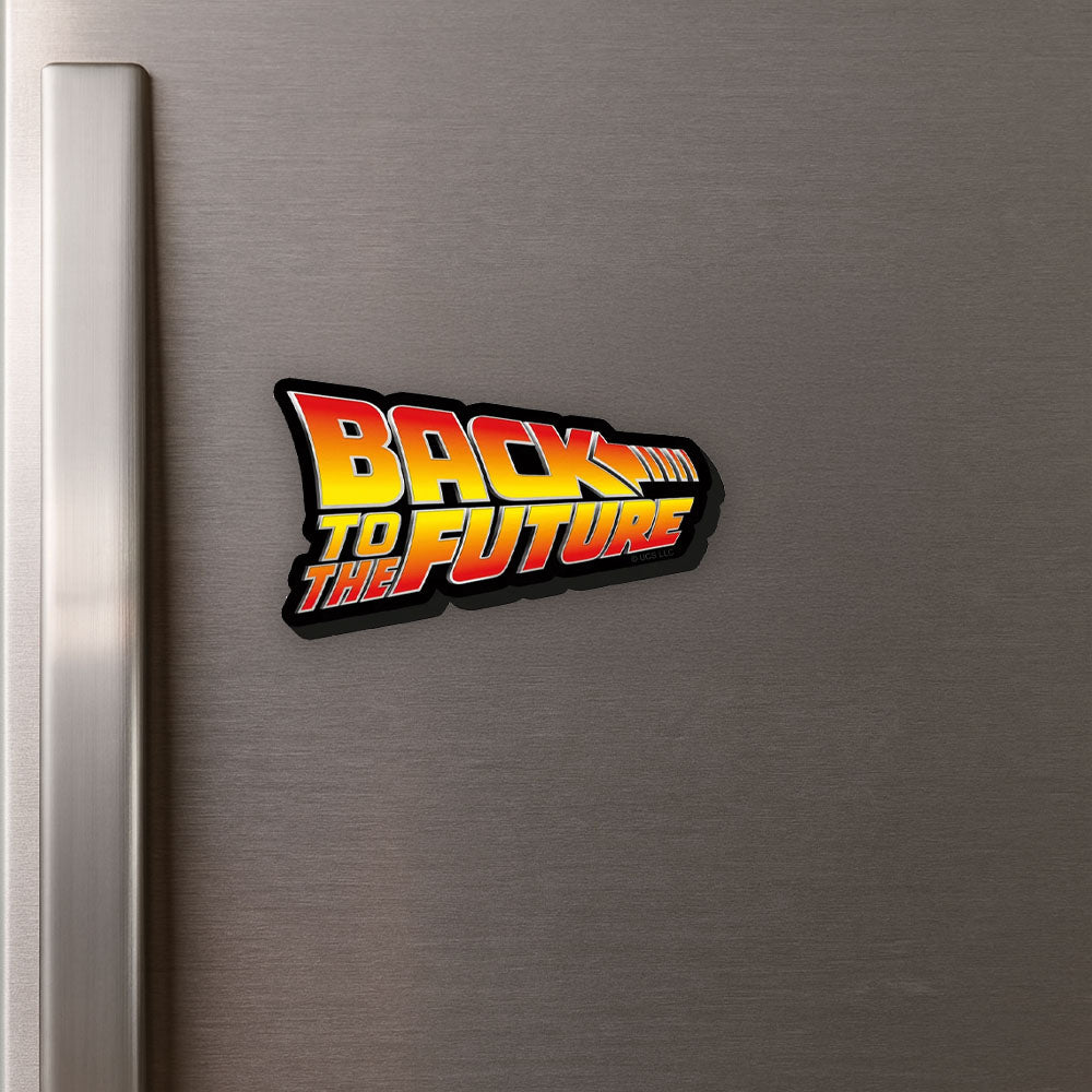 BACK TO THE FUTURE バックトゥザフューチャー - Logo Funky Chunky Magnet / マグネット