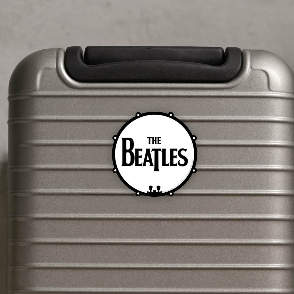 THE BEATLES ビートルズ (結成 65周年 ) - Bass Drum Logo / ステッカー