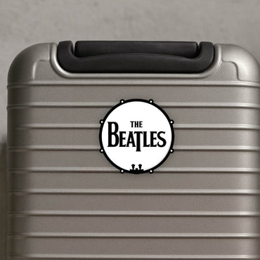 THE BEATLES (65th Anniversary) - Bass Drum Logo / Sticker