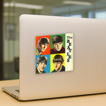 THE BEATLES ビートルズ (結成 65周年 ) - 4 Square / ステッカー - PGS