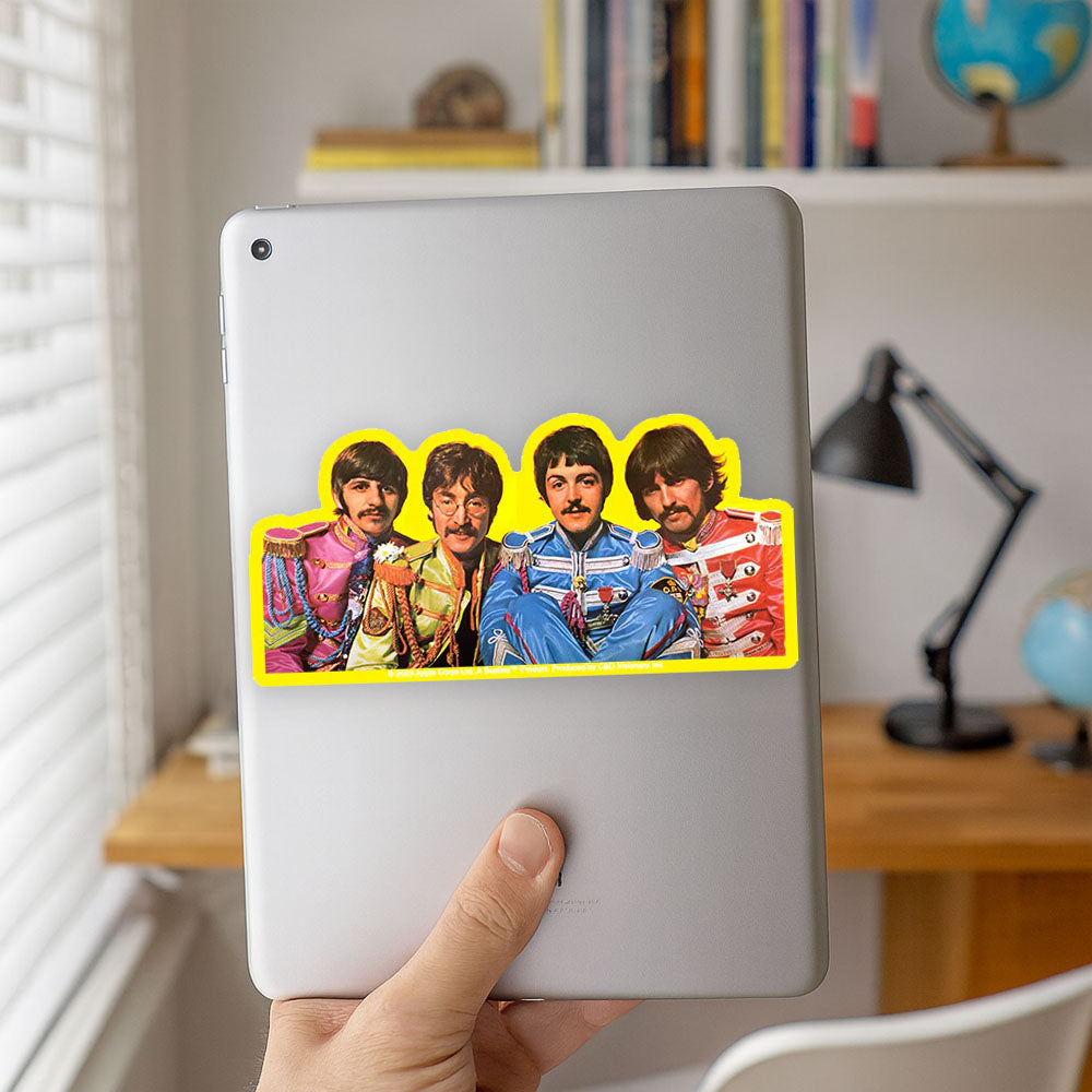 THE BEATLES (65th Anniversary) - Sgt Pepper Lineup / Sticker