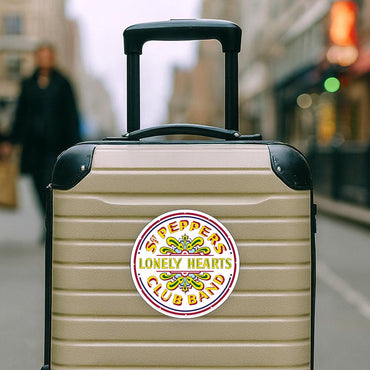 THE BEATLES ビートルズ (結成 65周年 ) - Sgt Pepper Logo / ステッカー