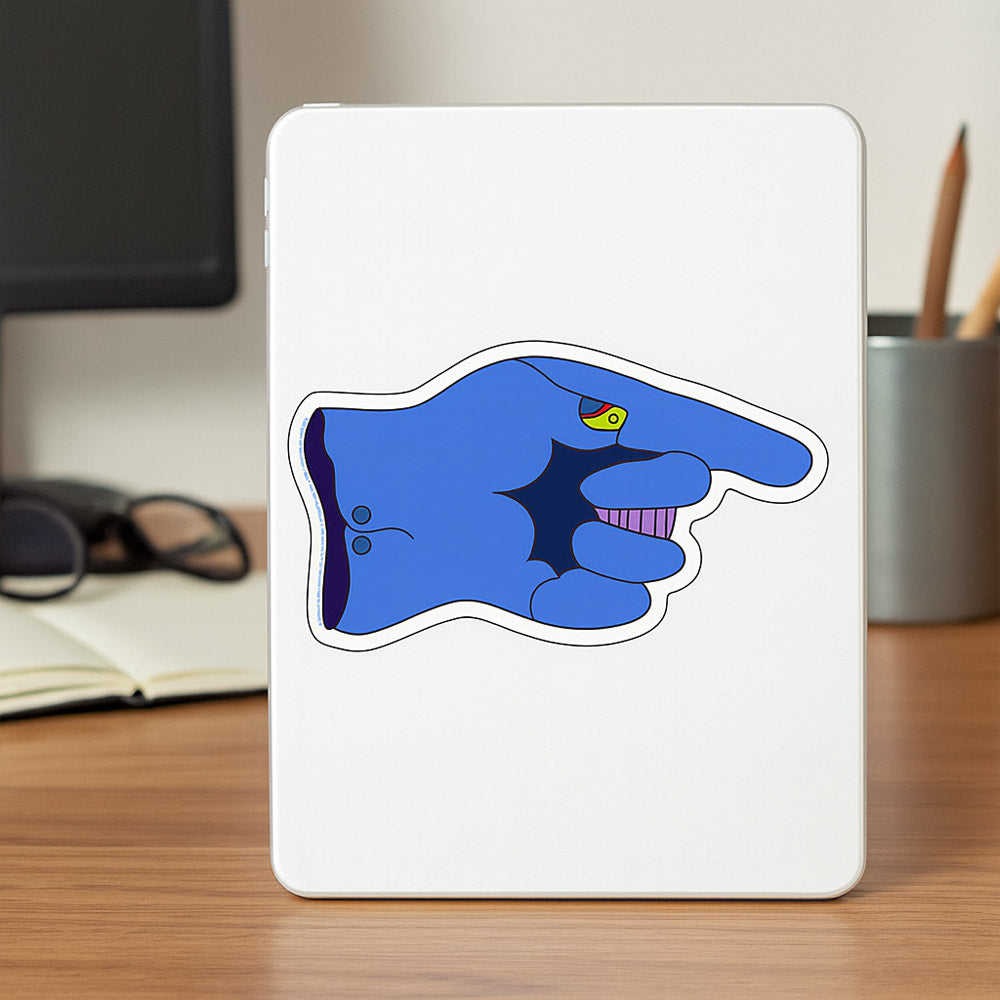 THE BEATLES (65th Anniversary) - Yellow Submarine Hand Pointing / Sticker