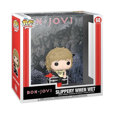 【予約商品】 BON JOVI ボンジョヴィ - Slippery When Wet Funko Pop! Album Figure  68 with Case / フィギュア・人形 - PGS
