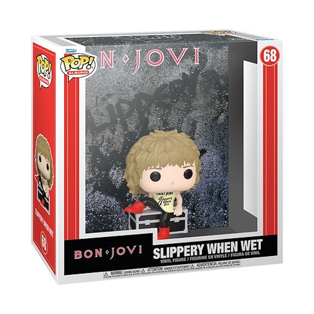 【予約商品】 BON JOVI ボンジョヴィ - Slippery When Wet Funko Pop! Album Figure # 68 with Case / フィギュア・人形
