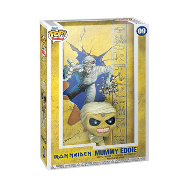 【予約商品】 IRON MAIDEN アイアンメイデン (結成 50周年 ) - Powerslave Mummy Eddie Funko Pop! Album Figure #09 with Case / フィギュア・人形