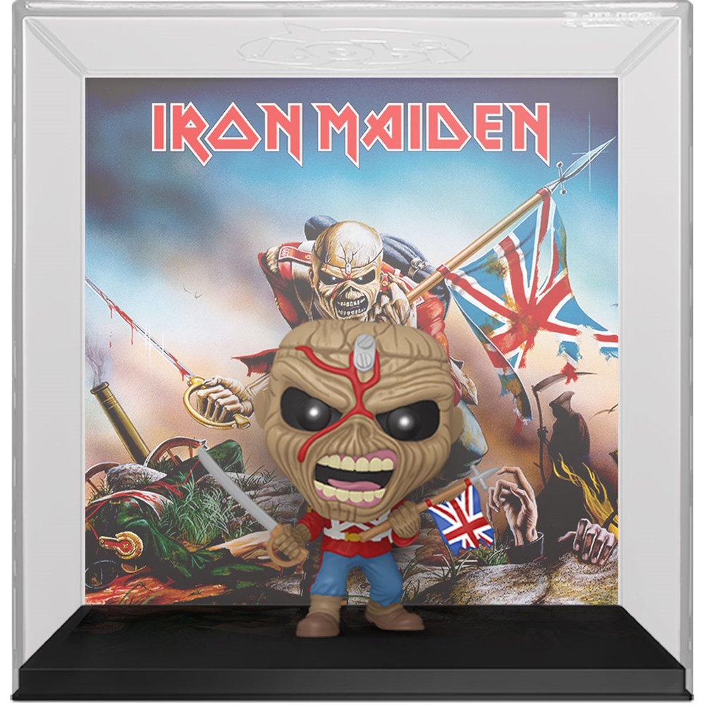 IRON MAIDEN - (11月 来日 記念 ) - The Trooper Funko Pop! Album Figure #57 with Case