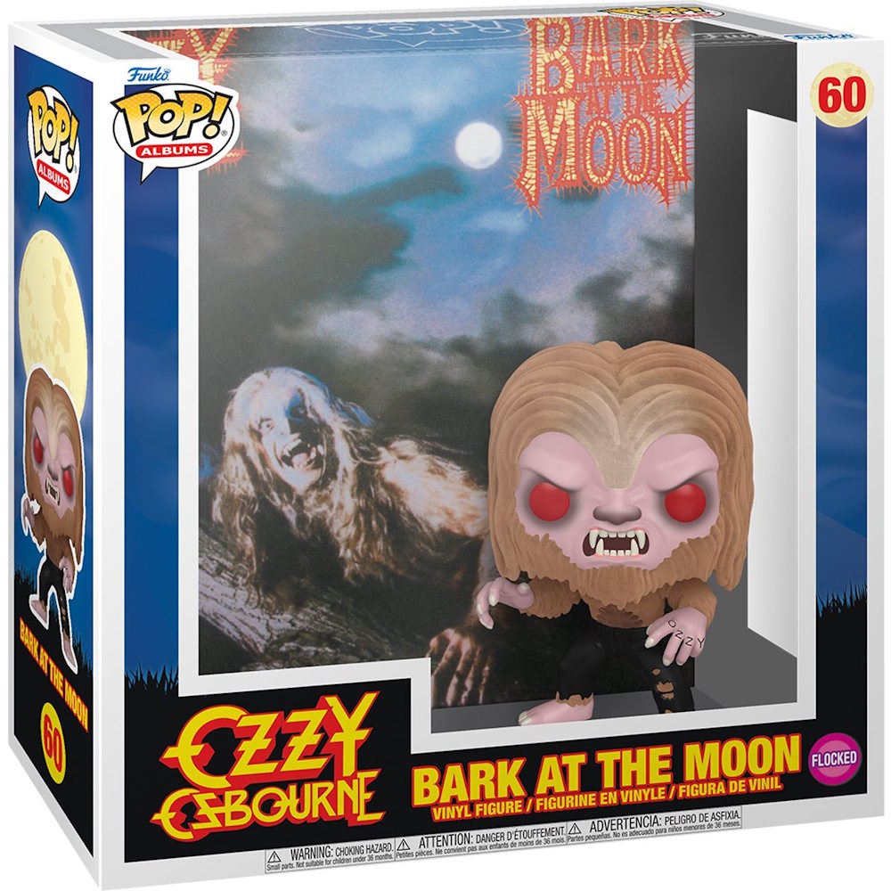 【予約商品】 OZZY OSBOURNE オジーオズボーン - Bark at the Moon Flocked Funko Pop! Album Figure with Case #60 / フィギュア・人形