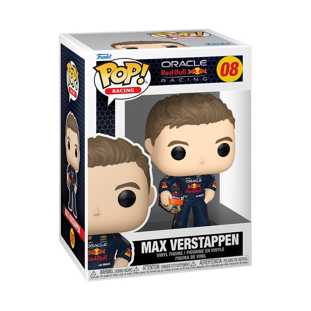 【予約商品】 FORMULA ONE(F1) フォーァミュラワン - Max Verstappen with Helmet Funko Pop! Vinyl Figure #08 / フィギュア・人形