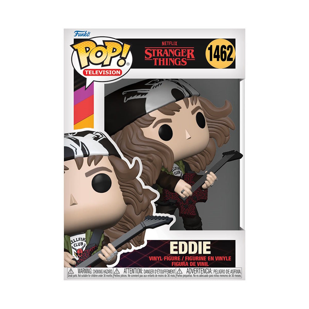 【予約商品】 STRANGER THINGS ストレンジャー・シングス - Season 4 Eddie with Guitar Funko Pop! Vinyl Figure #1462 / フィギュア・人形
