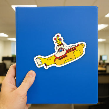 THE BEATLES (65th Anniversary) - Yellow Submarine / Sticker