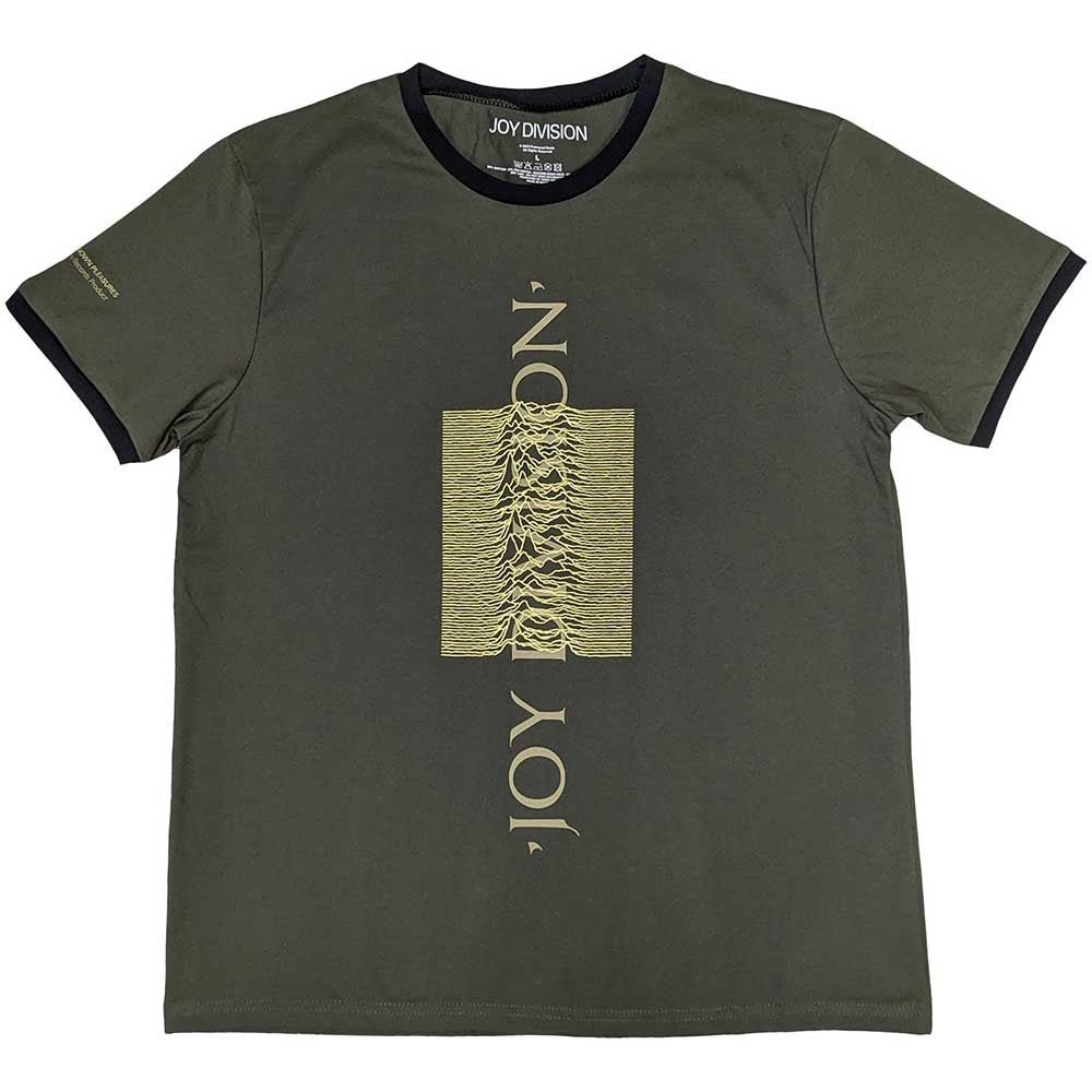 JOY DIVISION ジョイディビジョン - Blended Pulse / Khaki Green / リンガー / Tシャツ / メンズ - PGS