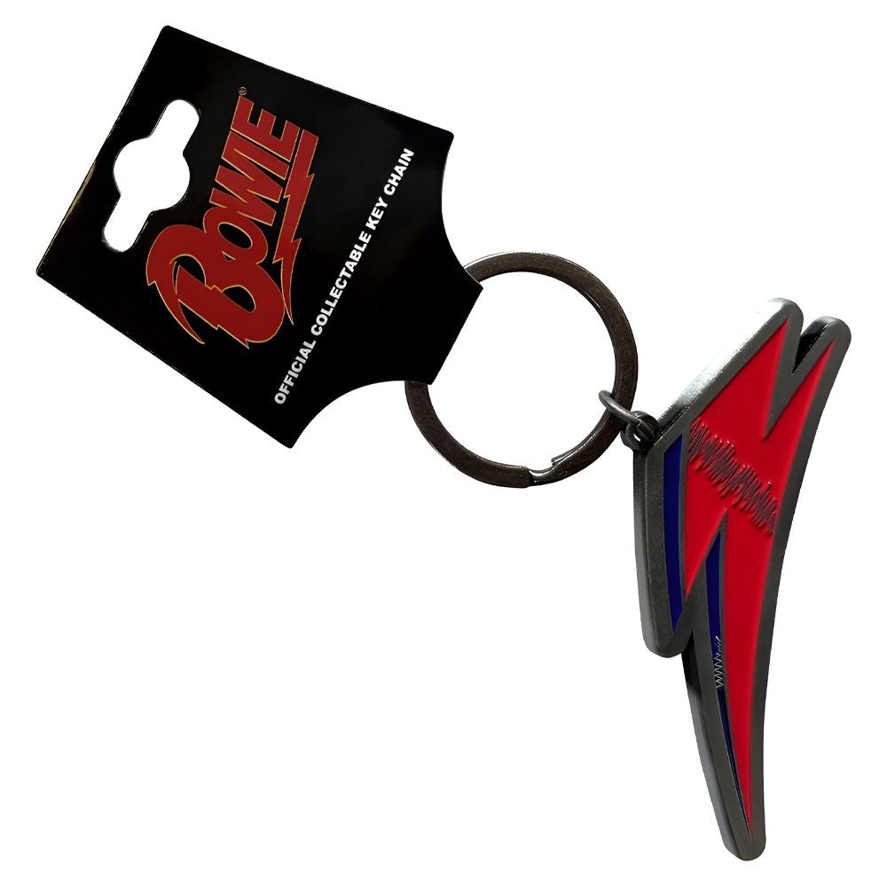 DAVID BOWIE デヴィッドボウイ - Flash / キーホルダー - PGS