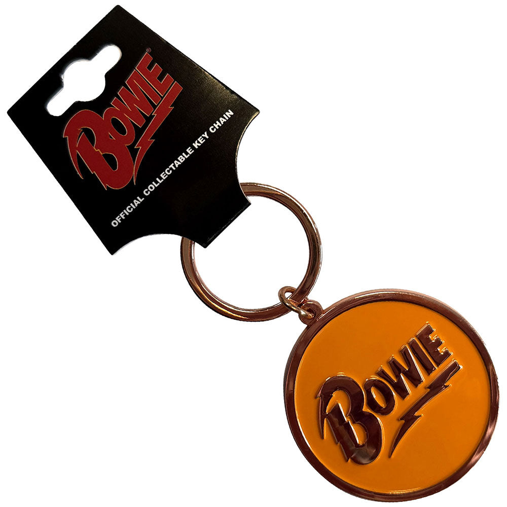 DAVID BOWIE - Circle Logo / Keychain