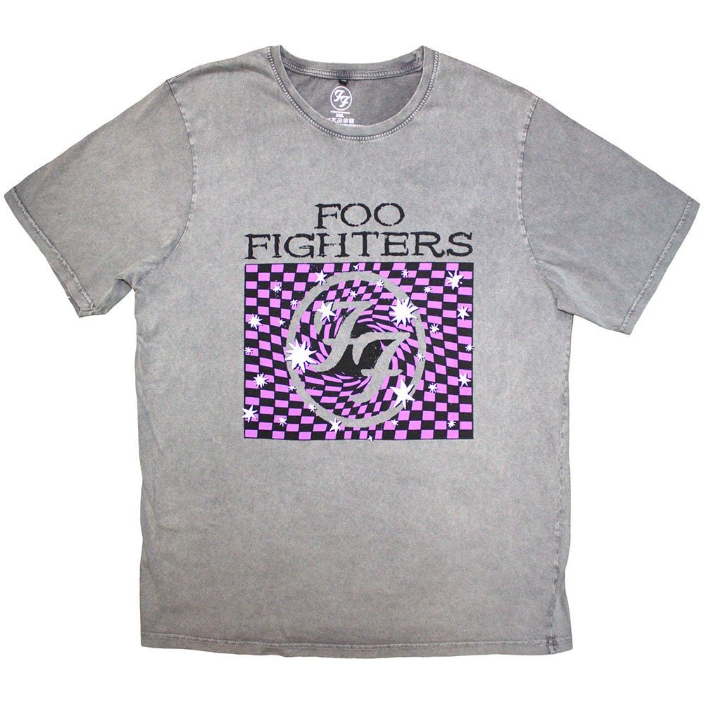 【予約商品】 FOO FIGHTERS フーファイターズ (10月 来日 ) - Ff 4 Stone Wash / Grey / Tシャツ / メンズ - PGS