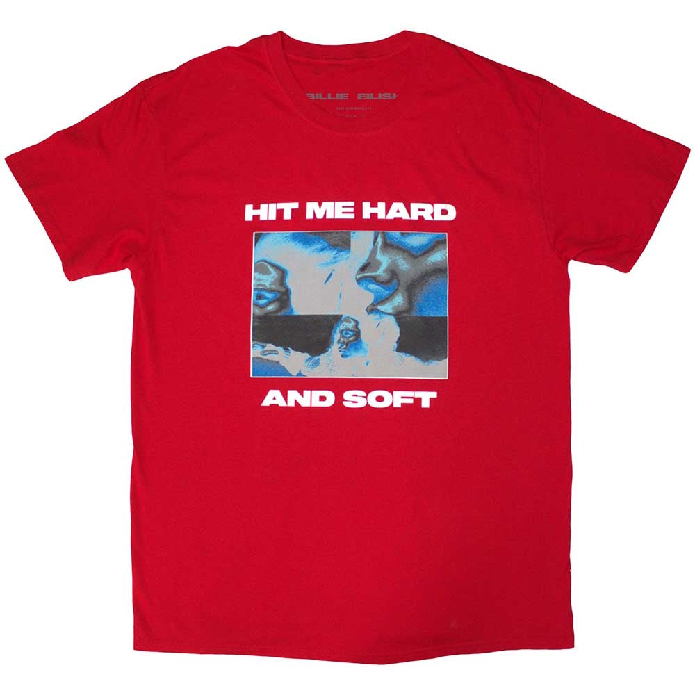 BILLIE EILISH - Hit Me Hard And Soft Negative / オーガニックコットン / Red