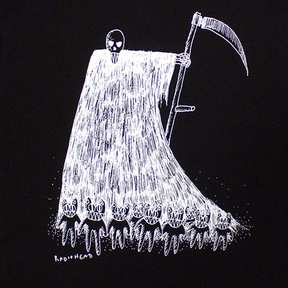 RADIOHEAD レディオヘッド (結成 35周年 ) - Grim Reaper / オーガニックコットン / Tシャツ / メンズ