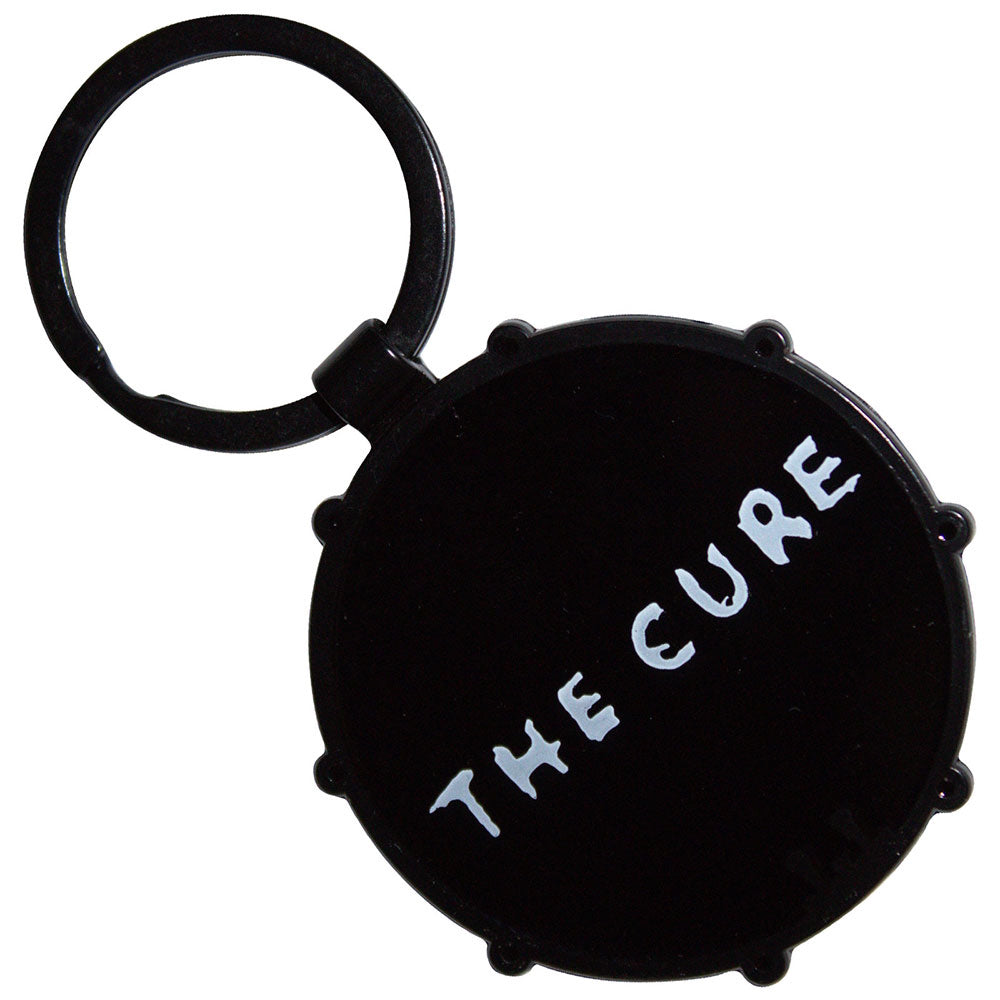 CURE キュアー - Logos Drum (Double Sided) / キーホルダー