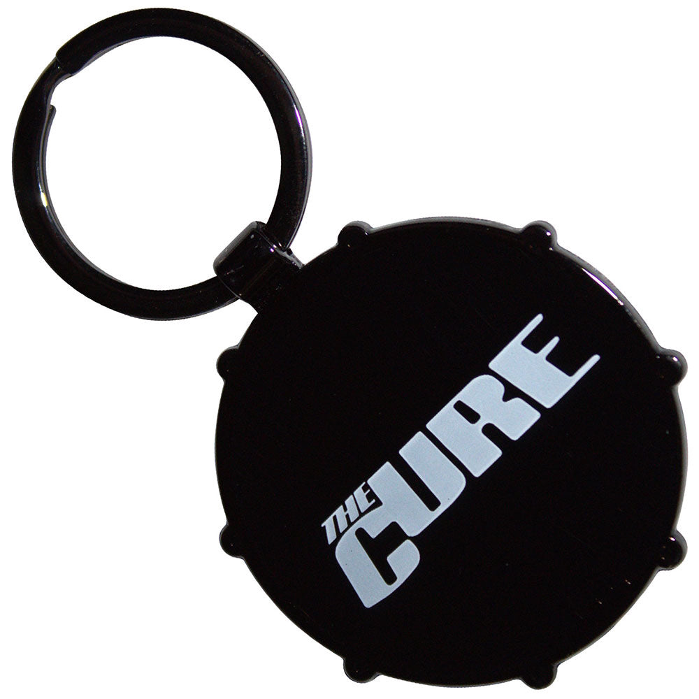 CURE キュアー - Logos Drum (Double Sided) / キーホルダー