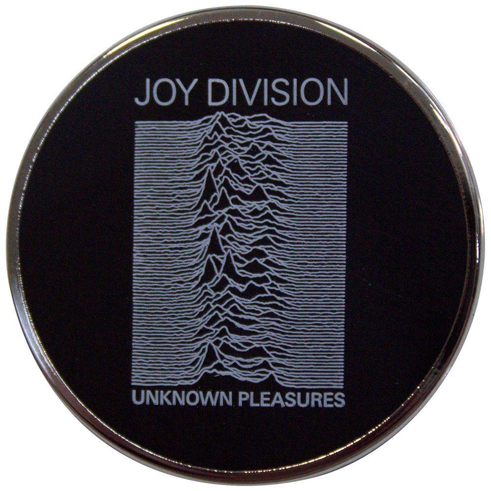 JOY DIVISION ジョイディビジョン - Unknown Pleasures / メタル・ピンバッジ / バッジ - PGS