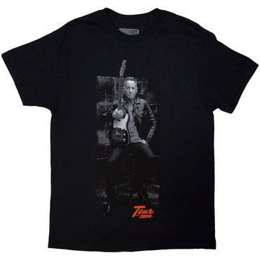 【予約商品】 BRUCE SPRINGSTEEN ブルーススプリングスティーン (11月 映画公開 記念 ) - Tour '24 Wheel / バックプリントあり / 2024年ツアー会場限定販売 / Tシャツ / メンズ - PGS