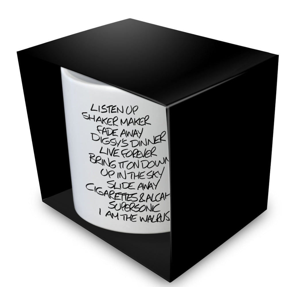 OASIS オアシス (結成 35周年 ) - SET LIST / マグカップ