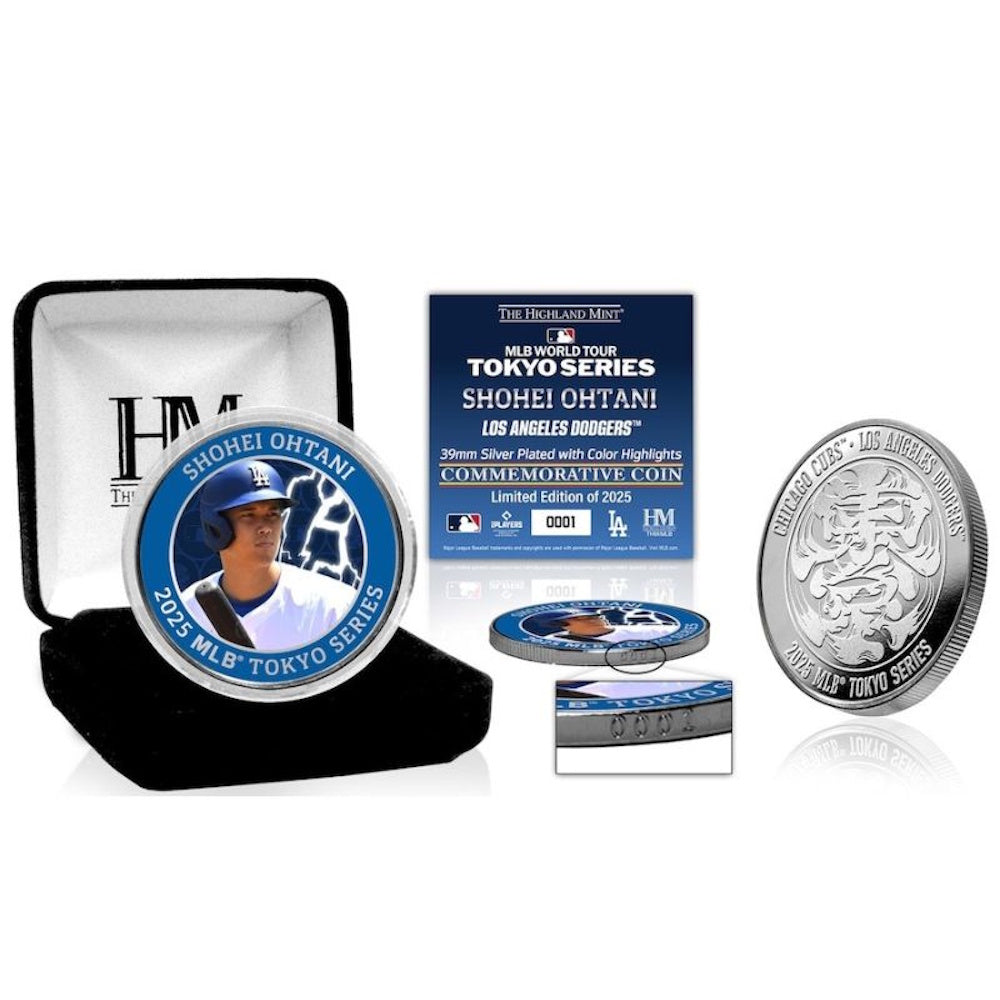 SHOHEI OHTANI - (WBC 日本代表出場 ) - MLBワールドツアー東京シリーズ 2025年限定シルバーミントコイン 2025枚