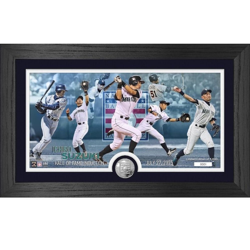 ICHIRO イチロー - 殿堂入り記念 シルバーコイン パノラマフォトミント 限定5000枚 / コイン - PGS