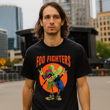 【予約商品】 FOO FIGHTERS フーファイターズ (10月 来日 ) - Bee / Tシャツ / メンズ