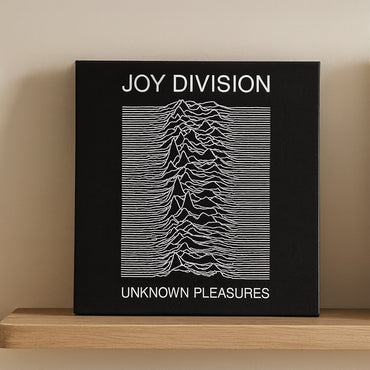 JOY DIVISION - Unknown Pleasures (Album Series) / Backboard Included / Collector's Edition / Poster