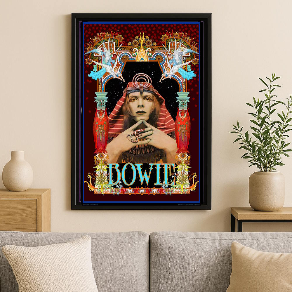 DAVID BOWIE デヴィッドボウイ - Pharoah Concert Poster / Bob Masse / ポスター