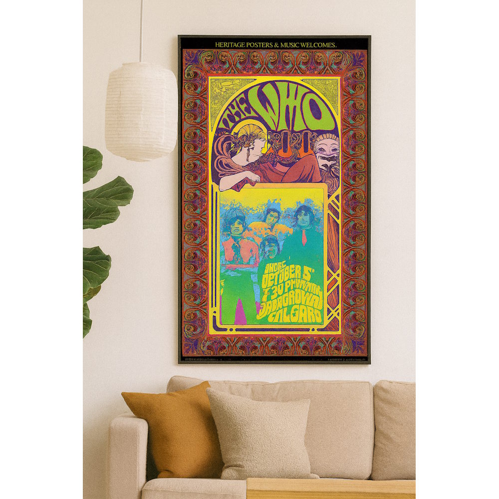 THE WHO ザ・フー (映画公開記念 ) - Concert Poster / Bob Masse / ポスター