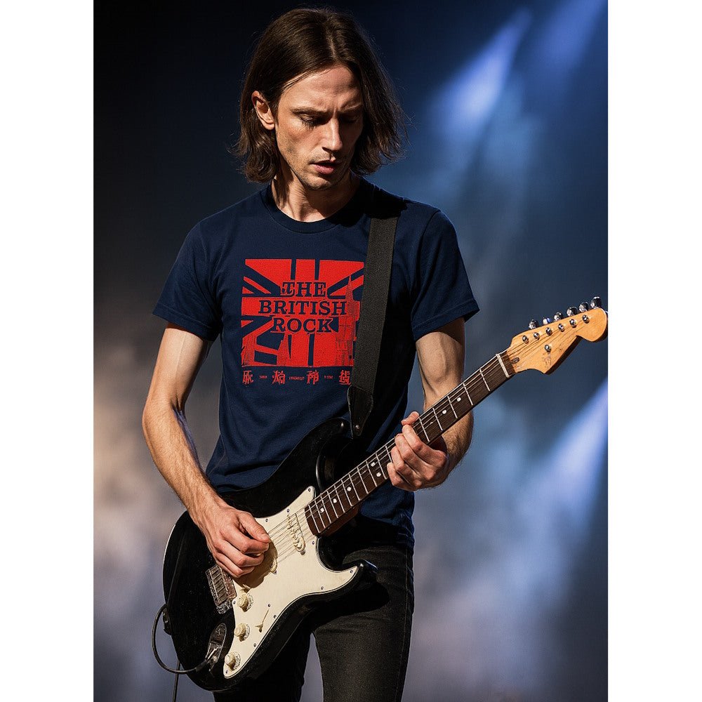 GENSHI SHINBO 原始神母 - THE BRITISH ROCK コラボ / Tシャツ / メンズ - PGS