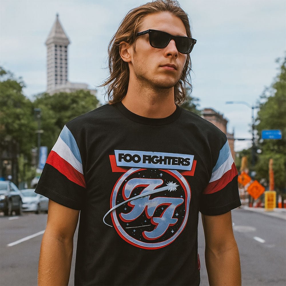 FOO FIGHTERS フーファイターズ (10月 来日 ) - Comet Tricolour / リンガー / Tシャツ / メンズ - PGS