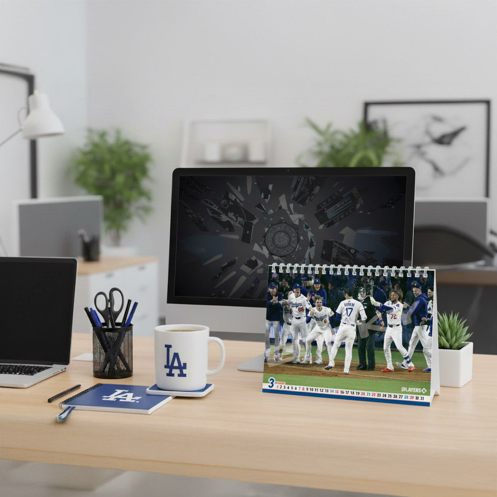 LOS ANGELES DODGERS (MLB) - Los Angeles Dodgers 2026 Desktop Calendar / Calendar Diary