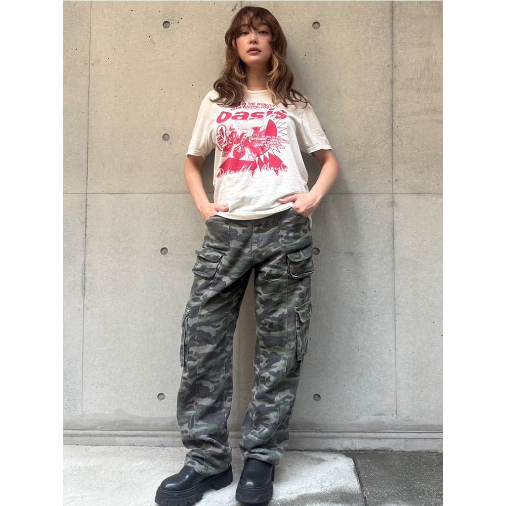 OASIS オアシス (10月 来日 記念 ) - What The World's Been Waiting For / Tシャツ / メンズ - PGS