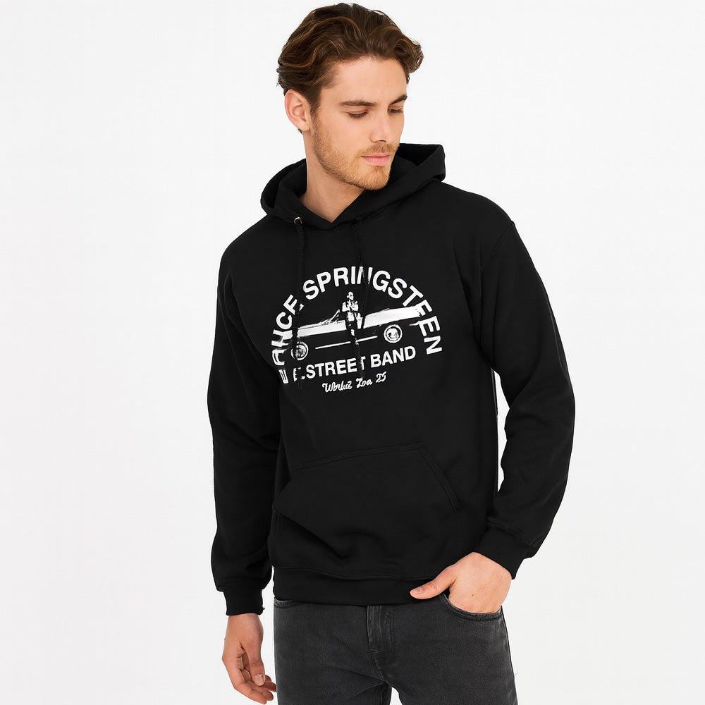 BRUCE SPRINGSTEEN (Celebrating the November release of the film) - Tour '23 Leaning Car / Back print / 2023 tour venue exclusive / Hoodie / Men's