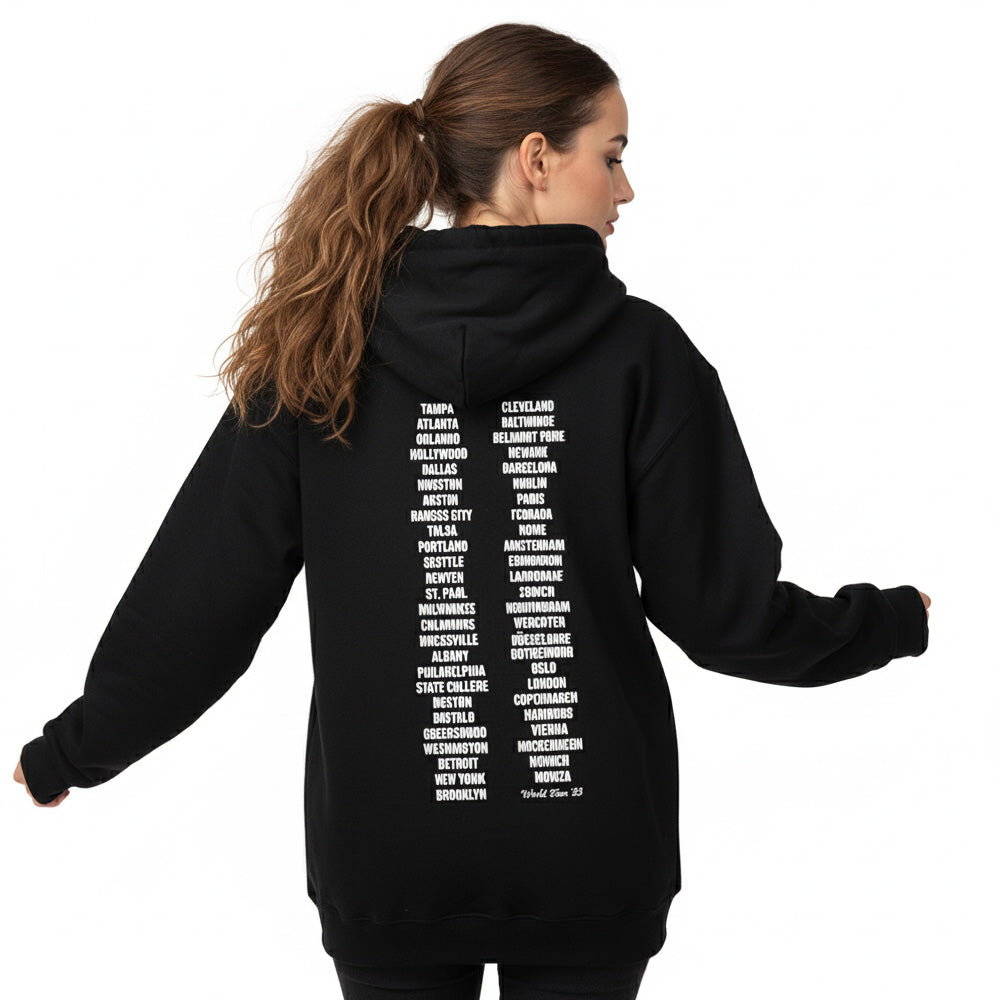 BRUCE SPRINGSTEEN (Celebrating the November release of the film) - Tour '23 Leaning Car / Back print / 2023 tour venue exclusive / Hoodie / Men's