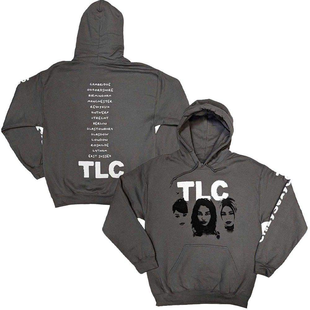 TLC ティーエルシー - CrazySexyCool Album European Tour 2022 / バックプリントあり / アームプリントあり / 2022年ツアー会場限定販売 / パーカー・スウェット / メンズ(TLC)公式グッズ - PGS