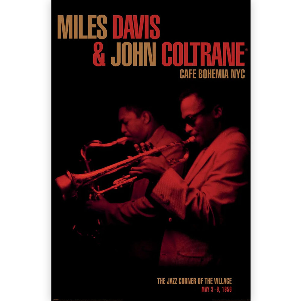 MILES DAVIS マイルスデイヴィス - CAFE BOHEMIA / ポスター(MILES DAVIS)公式グッズ - PGS