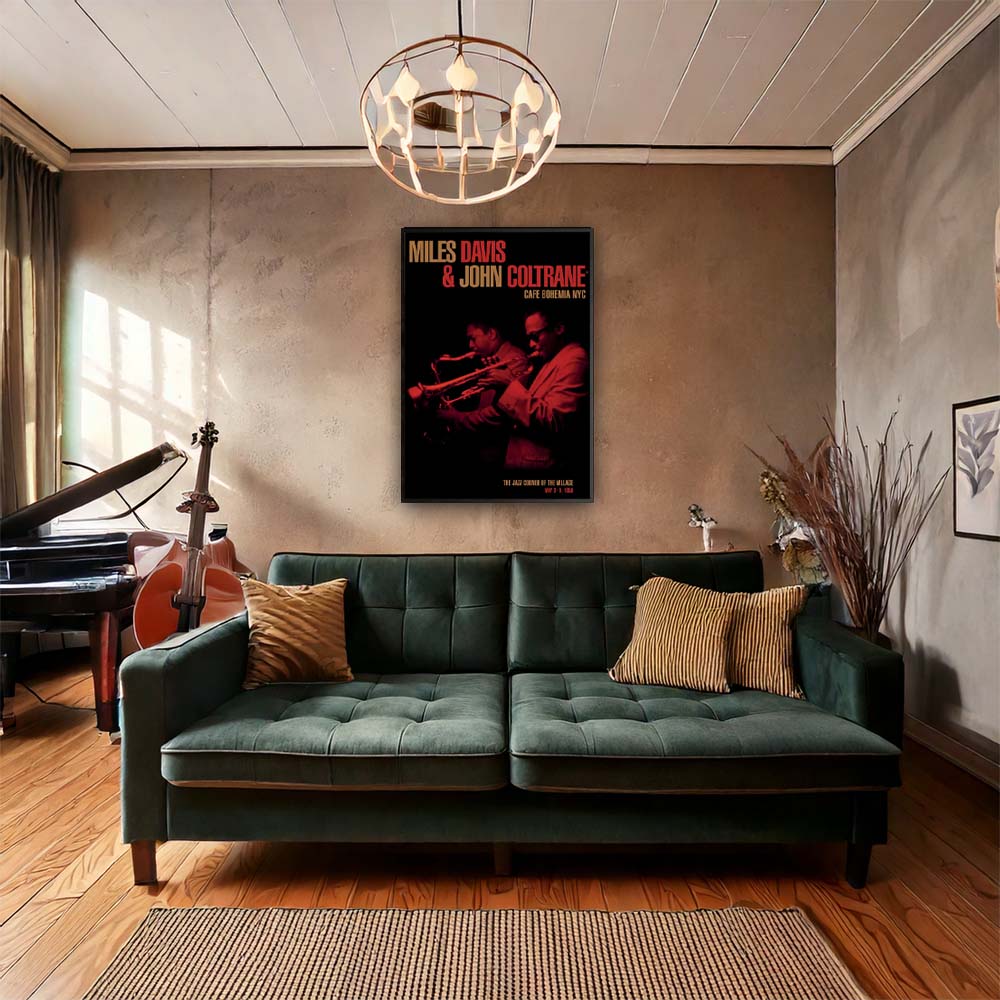 MILES DAVIS マイルスデイヴィス - CAFE BOHEMIA / ポスター(MILES DAVIS)公式グッズ - PGS