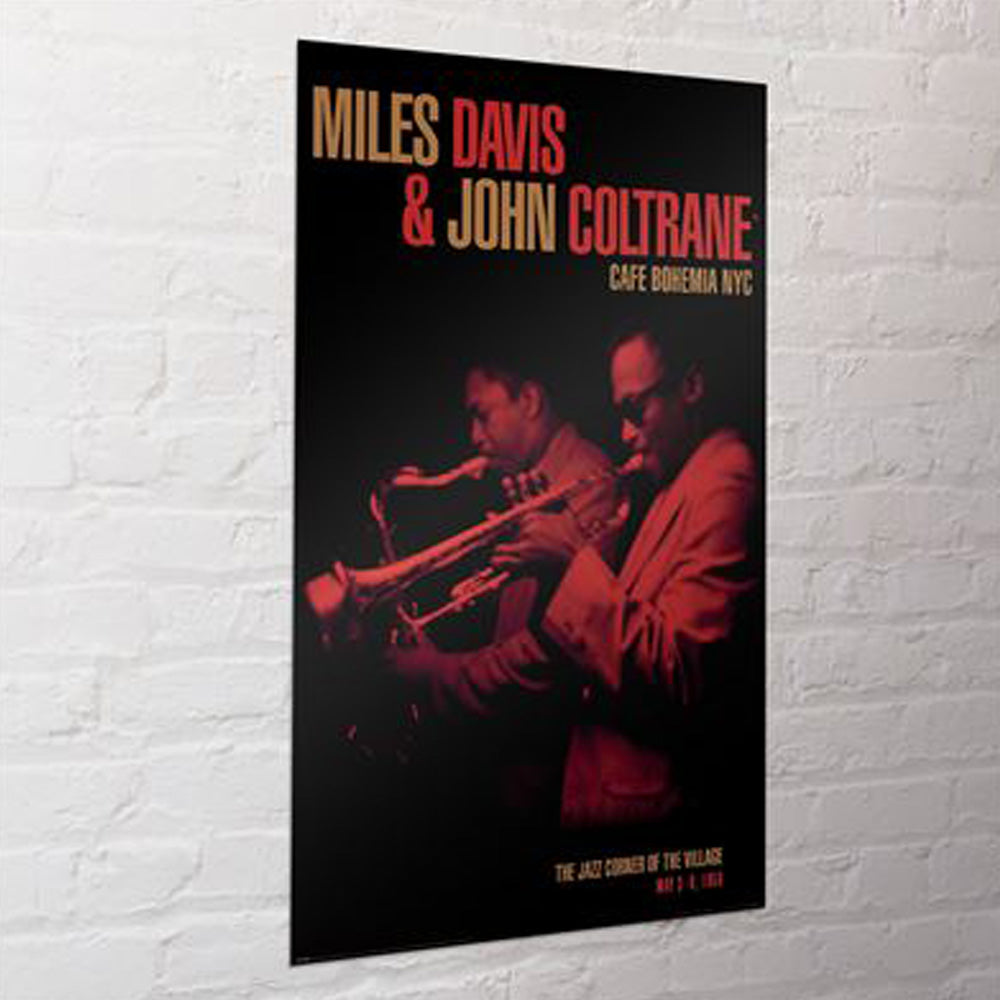 MILES DAVIS マイルスデイヴィス (生誕 100周年 ) - CAFE BOHEMIA / ポスター