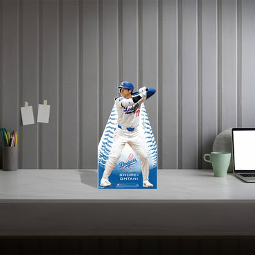 SHOHEI OHTANI 大谷翔平 - Los Angeles Dodgers Cardstock Cutout / Officially Licensed MLB Mini Stand Out / スタンドアップ
