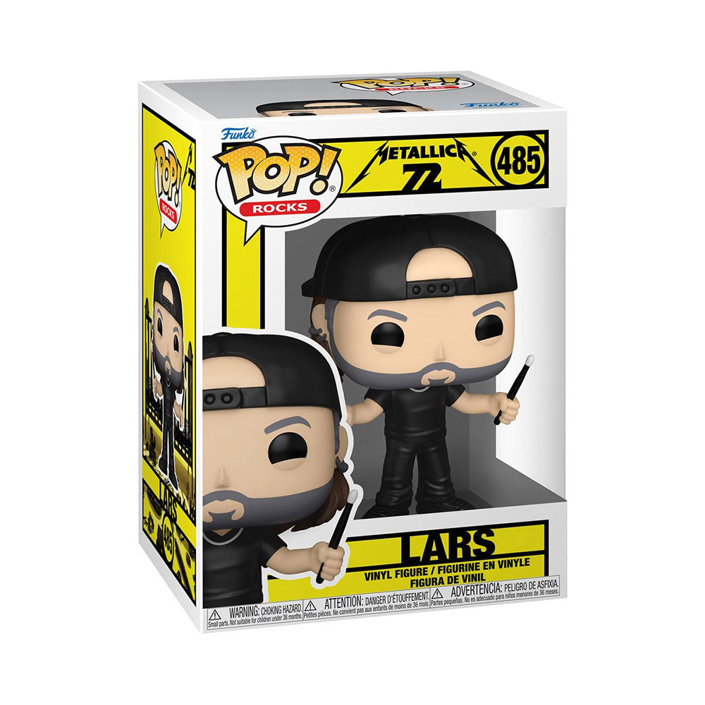 METALLICA メタリカ (結成 45周年 ) - Lars (72 Seasons) Funko Pop! Vinyl Figure #485 / フィギュア・人形