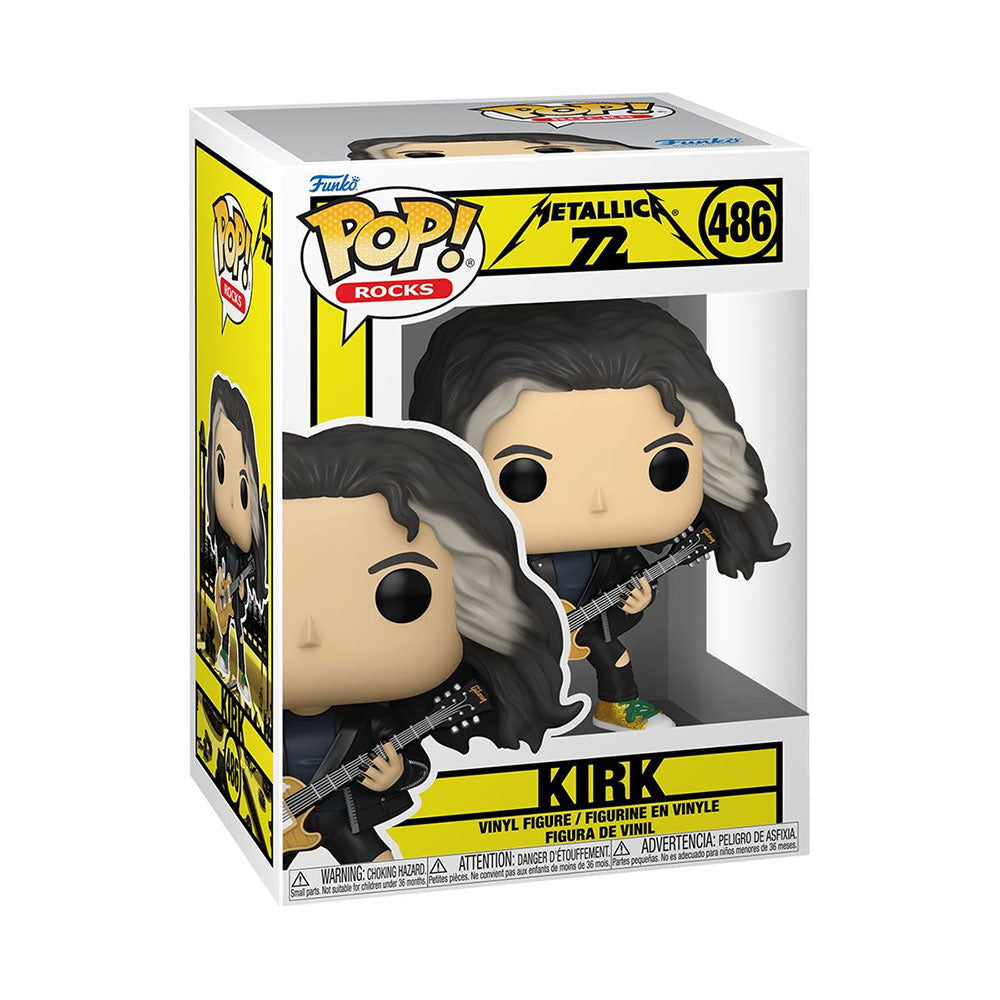 METALLICA メタリカ (結成 45周年 ) - Kirk (72 Seasons) Funko Pop! Vinyl Figure #486 / フィギュア・人形