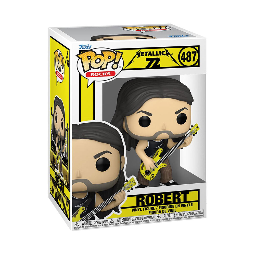 【予約商品】 METALLICA メタリカ - Robert (72 Seasons) Funko Pop! Vinyl Figure #487 / フィギュア・人形
