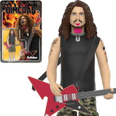 【予約商品】 PANTERA パンテラ - Dimebag Darrell Culprit 3 3/4-Inch ReAction Figure / 約9.5cm / フィギュア・人形