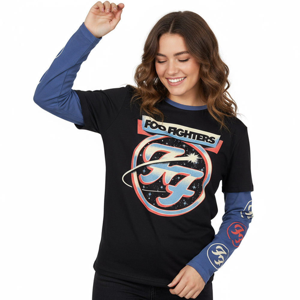 FOO FIGHTERS フーファイターズ (10月 来日 ) - Comet / アームプリントあり / Tシャツ / メンズ