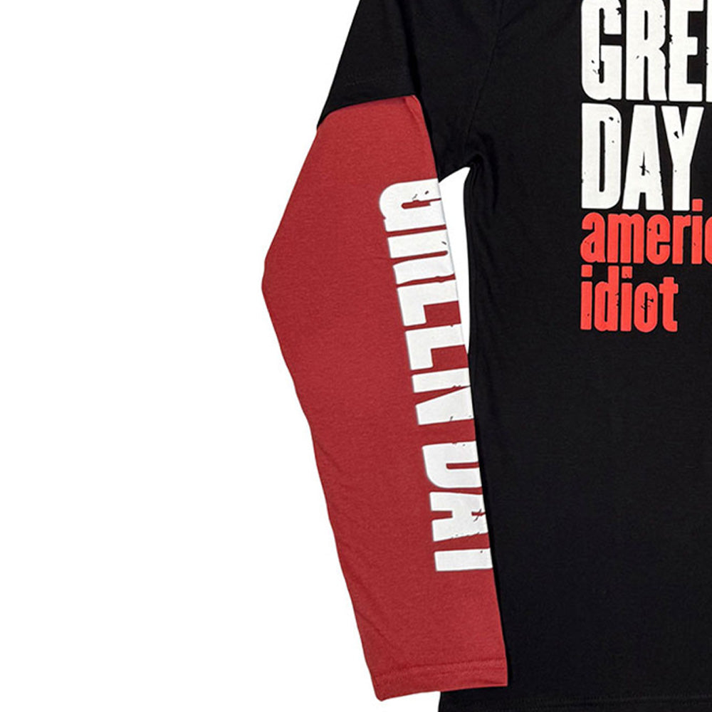 GREEN DAY グリーンデイ - American Idiot / アームプリントあり / Tシャツ / メンズ