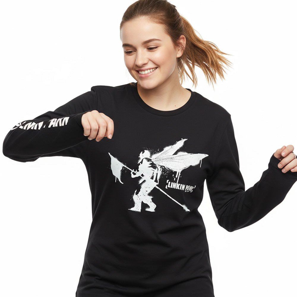 LINKIN PARK リンキンパーク - Street Soldier / アームプリントあり / Tシャツ / メンズ